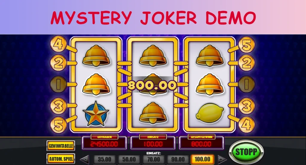 mystery joker demo