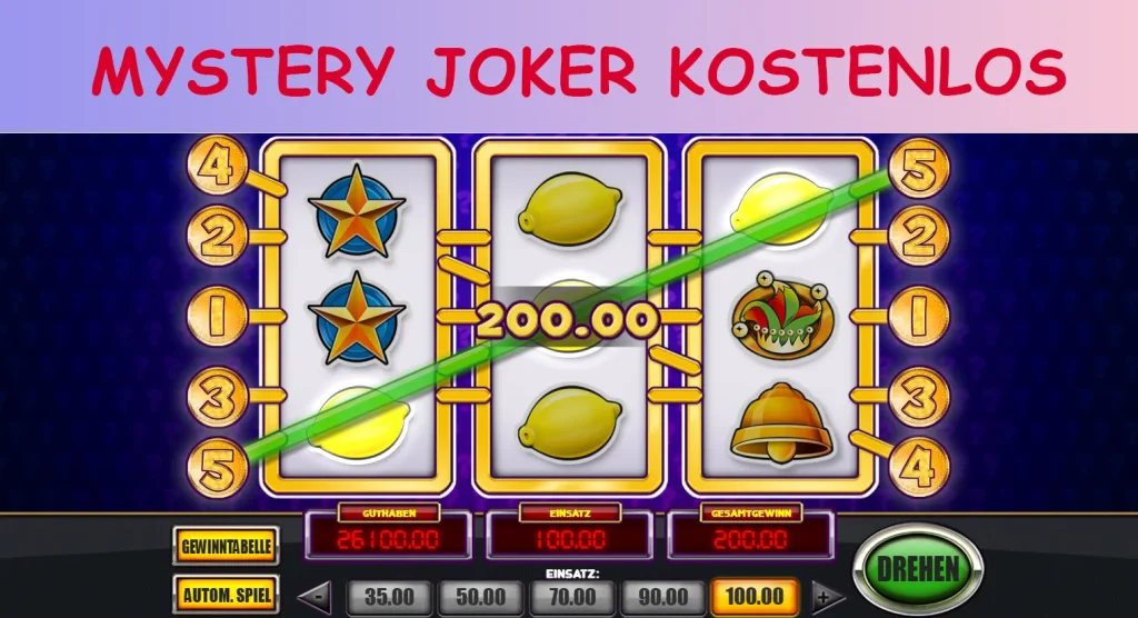 mystery joker kostenlos
