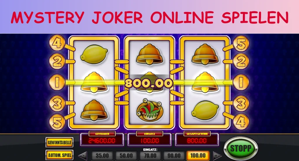 mystery joker online spielen